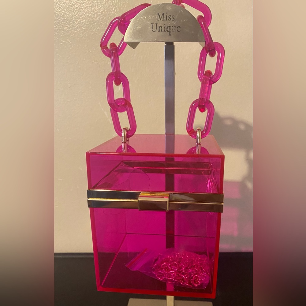 Pink Box Purse